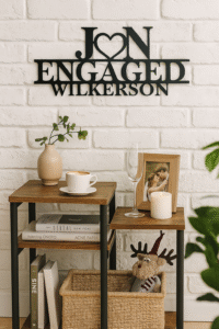 A Stylish End Table Perfect for Small Spaces