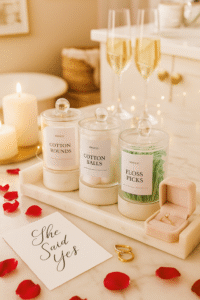 Elevate Your Bathroom Organization with Clear Qtip Holders